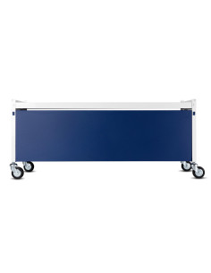 Immagine gabbia Carrello Alto Completo 120X55 (Col. Bianco & Blu)