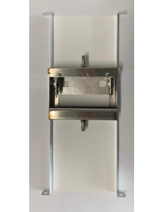 DISPENCER AGUA PARA JAULAS A PARED CON 2 BOQUILLAS