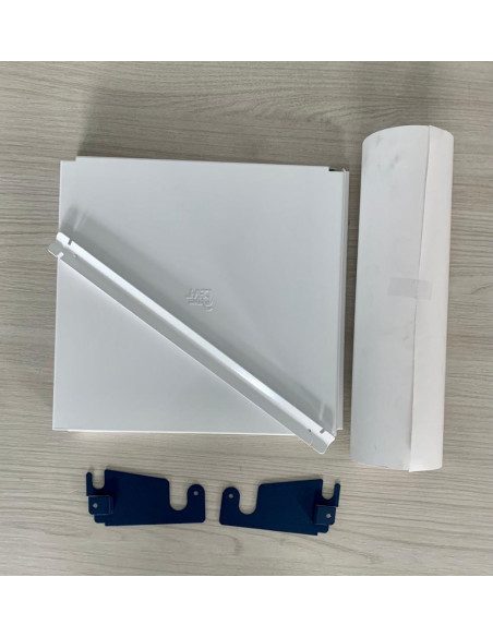 SISTEMA PAPEL 40X40 ROLLO L45 (col. BLANCO & AZUL)