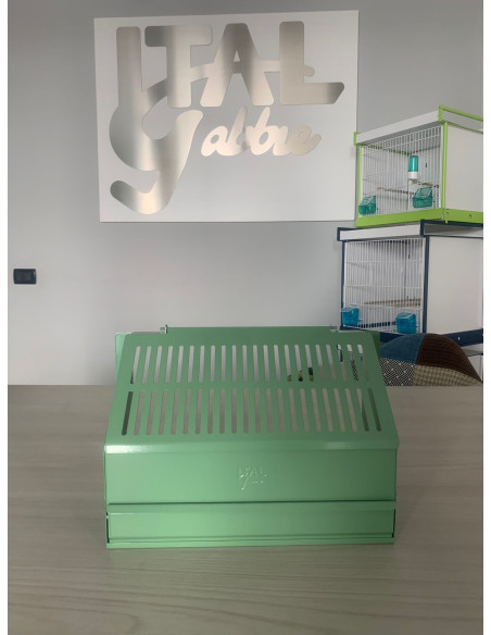 SOPORTE COMEDERO INTERNO CON CUBIERTA ART.87 (col. BLANCO)