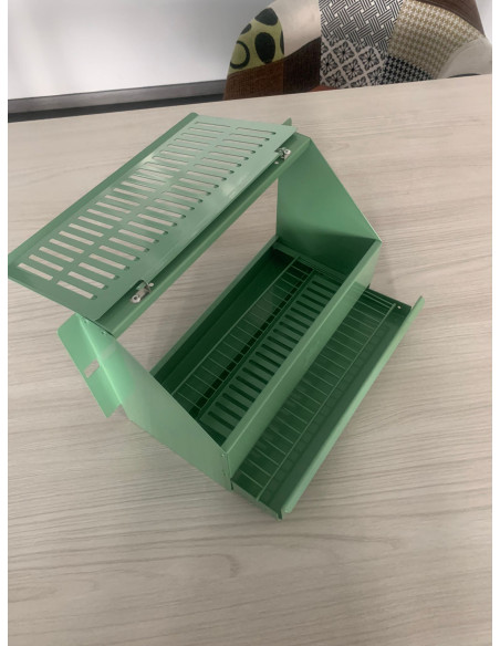 SOPORTE COMEDERO INTERNO CON CUBIERTA ART.87 (col. BLANCO)