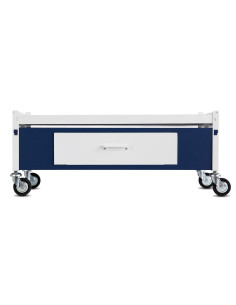 Immagine gabbia Carrello Std H 38 Con Cassetto Completo 70X40 (Col. Bianco & Blu)