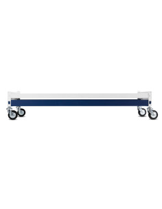 Immagine gabbia Carrello Basso Da Aggiunta 120X33 (Col. Bianco & Blu)